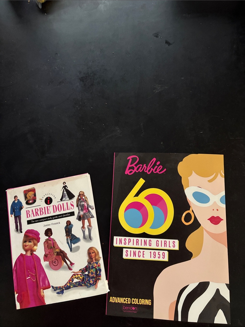 Barbie Dolls Book and New Barbie 60 Years Advanced Coloring Book